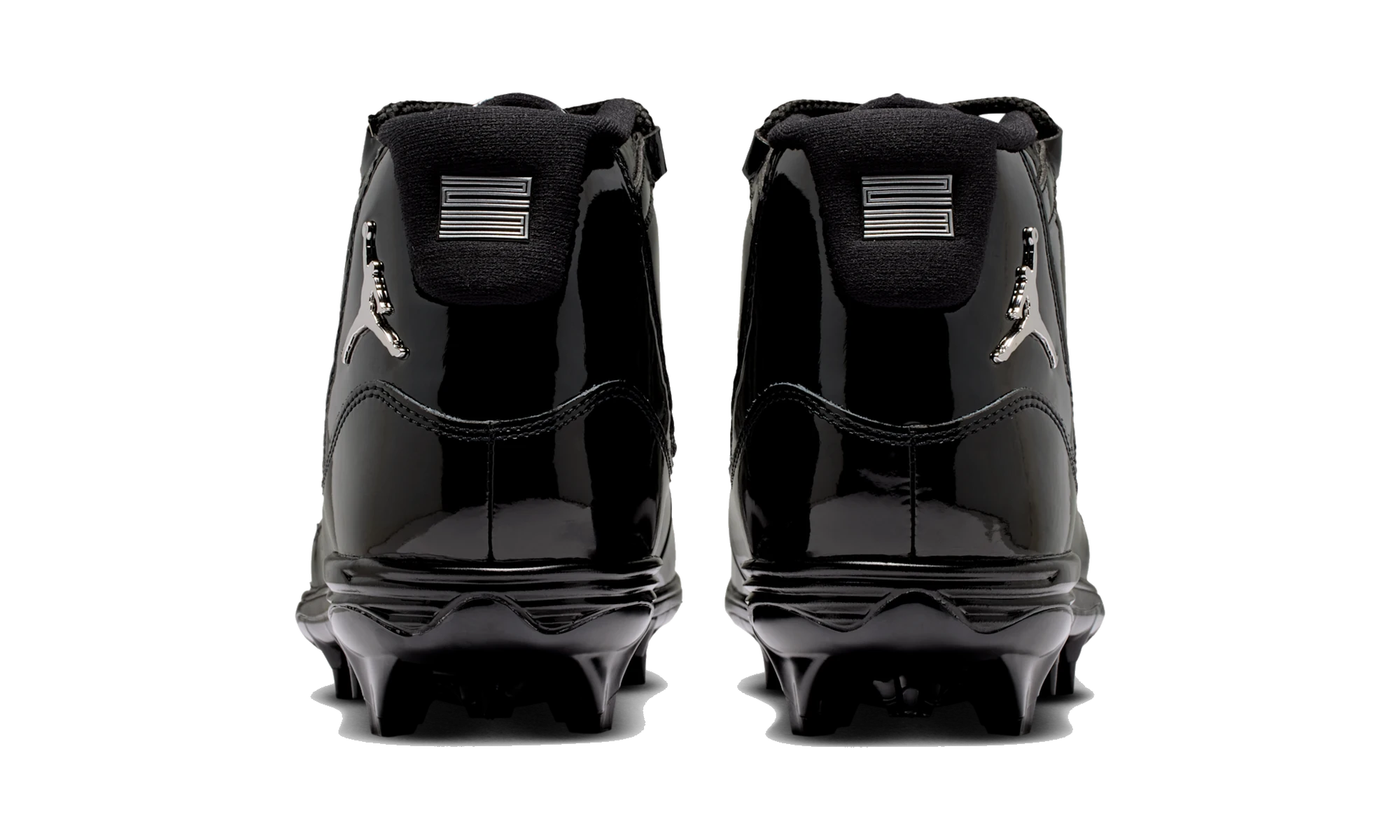 Air Jordan 11 Mid TD Cleat Patent Black