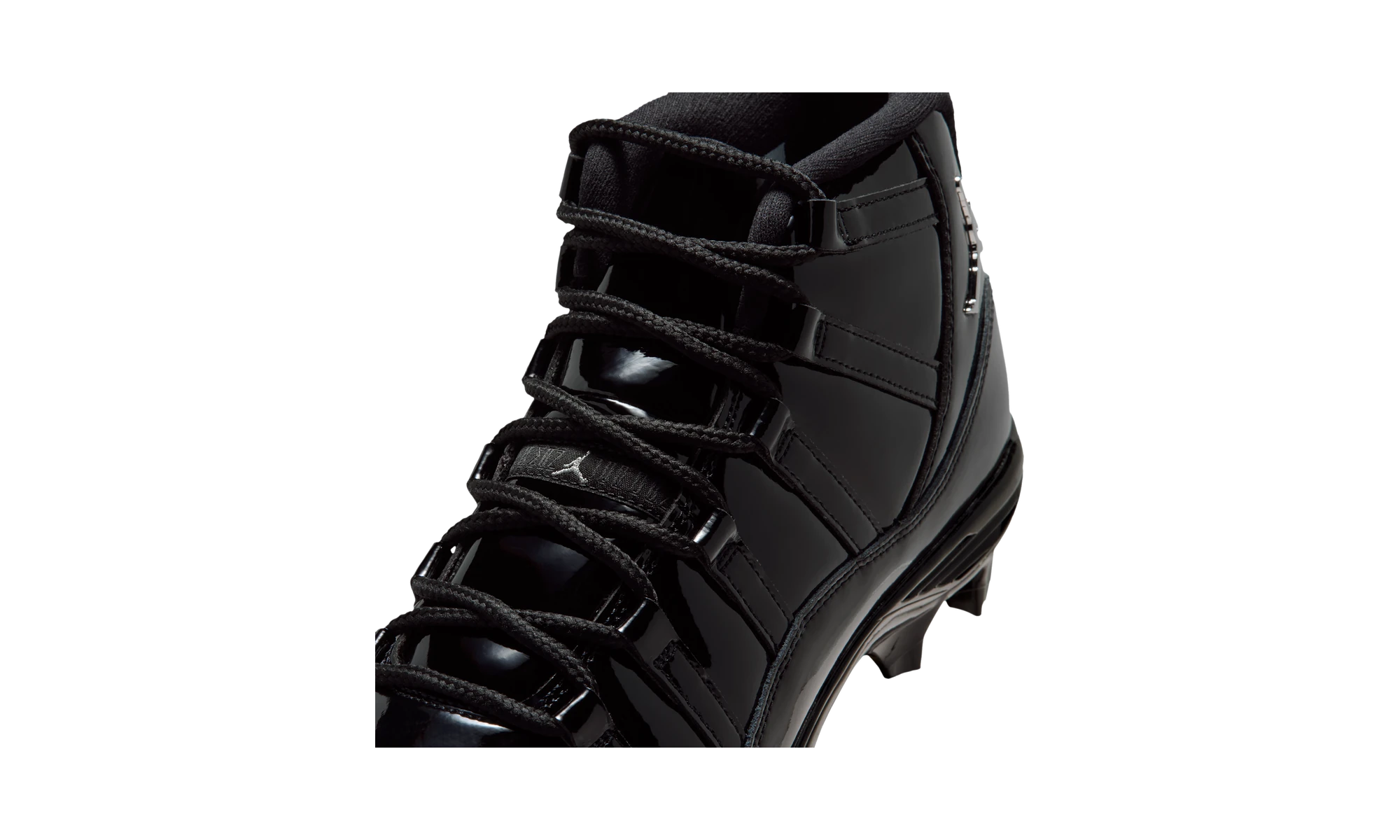 Air Jordan 11 Mid TD Cleat Patent Black