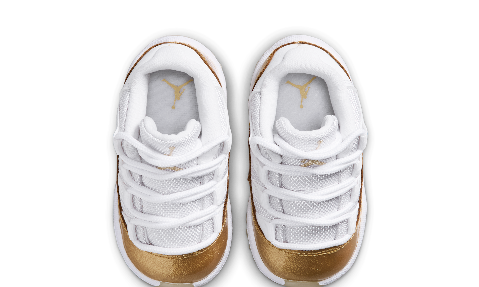 Air Jordan 11 Retro Low White Team Gold Metallic Gold