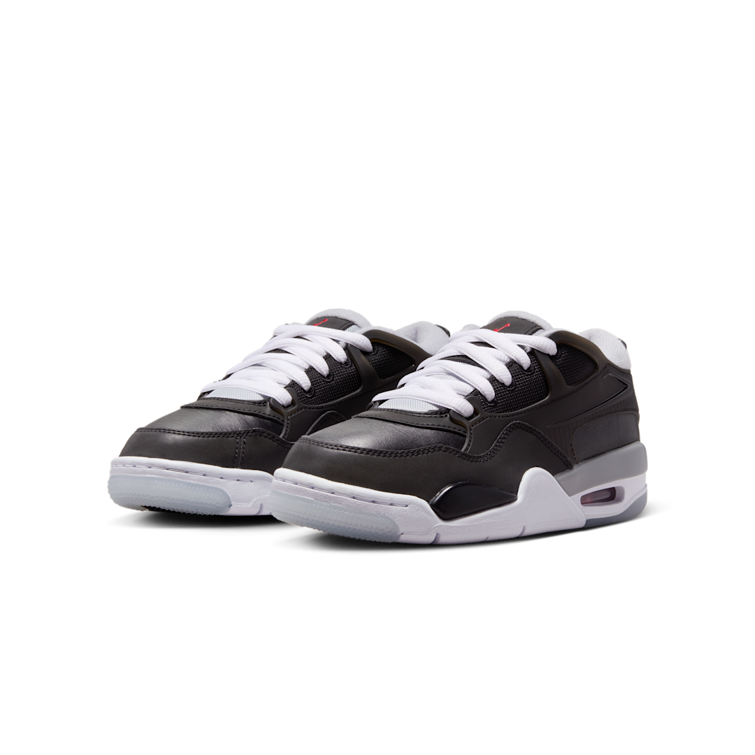 Air Jordan 4 RM Black Metallic, Black/Wolf Grey/White/Fire Red (HV5187-010)