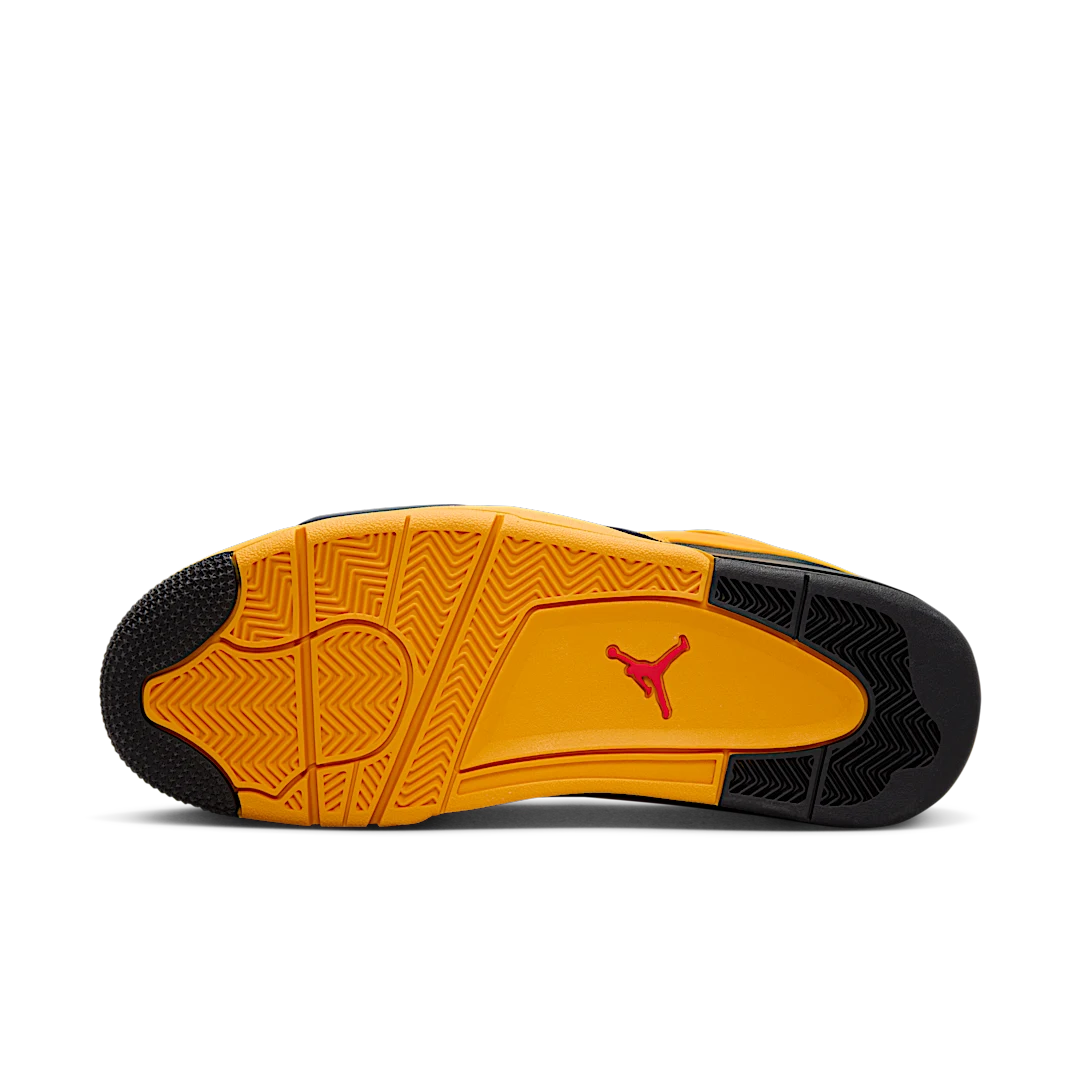 Air Jordan 4 RM Bruce Lee, Black/Comet Red-Del Sol (FQ7939-007)