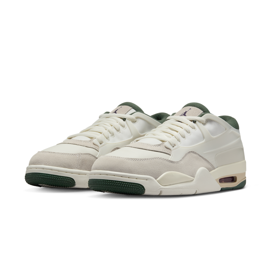 Air Jordan 4 RM Light Cream Midnight Green, Sail/Light Cream/Midnight Green/Dark Raisin (FQ7939-105)