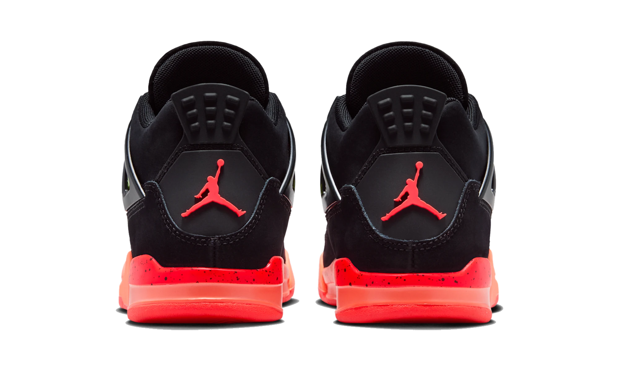 Air Jordan 4 Retro Black Infrared Barely Volt (PS)