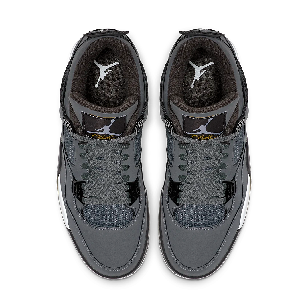 Air Jordan 4 Retro Cool Grey (2019), Cool Grey/Chrome-Dark Charcoal-Varsity Maize (308497-007 / 408452-007)
