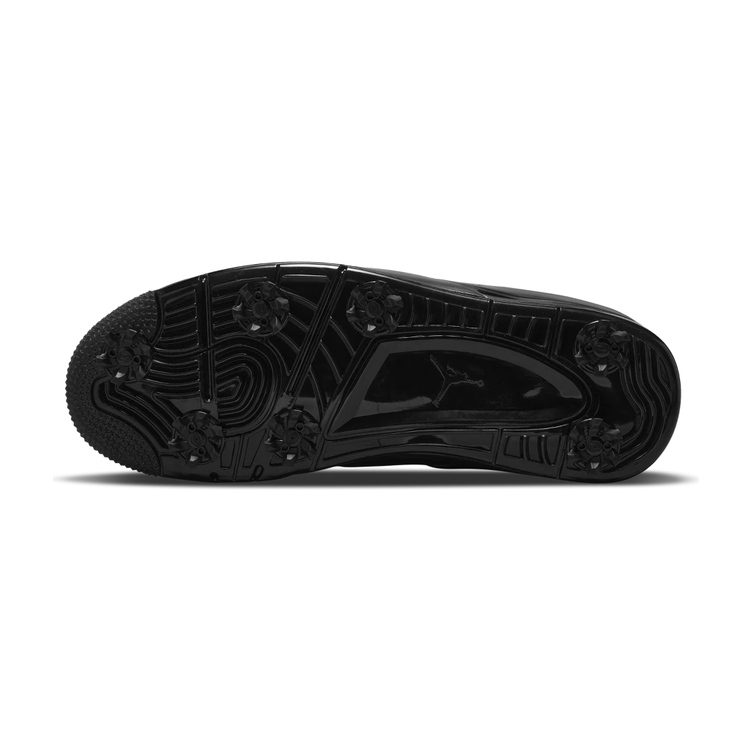 Air Jordan 4 Retro Golf Black Cat Pony Hair, Black/Cement Grey (CU9981-001)
