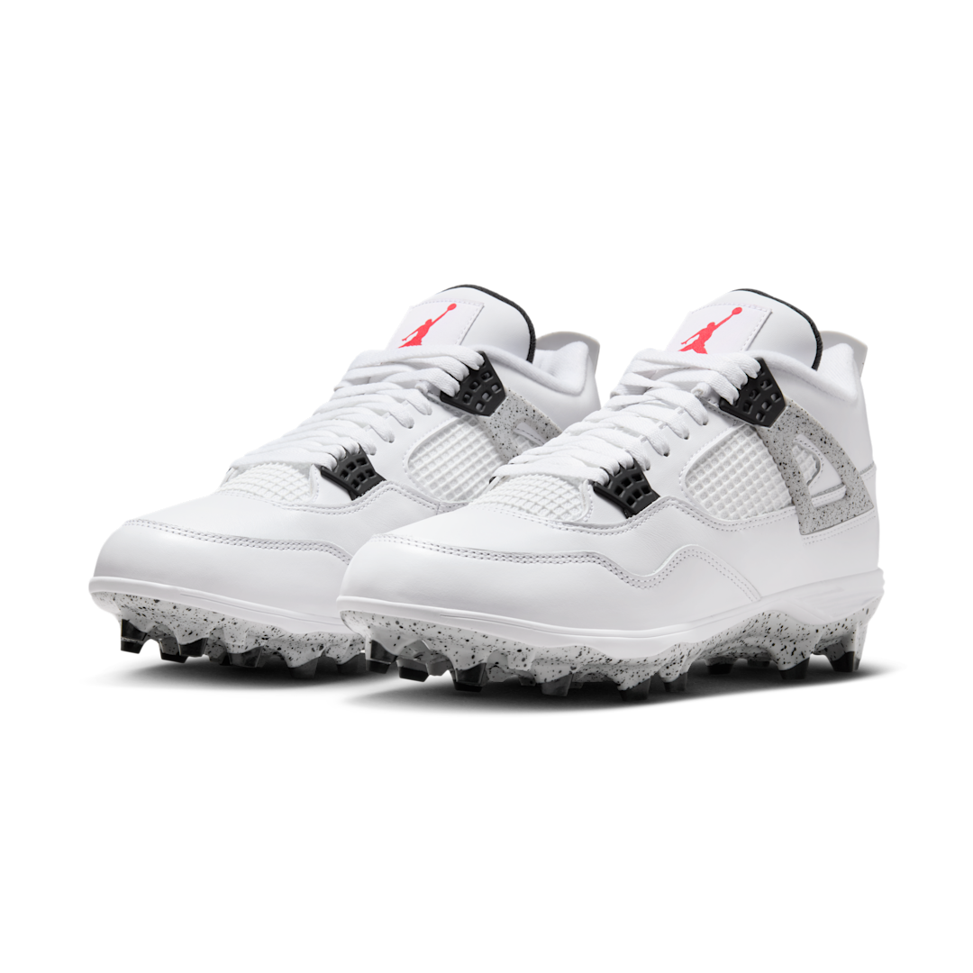 Air Jordan 4 Retro TD Cleat White Cement