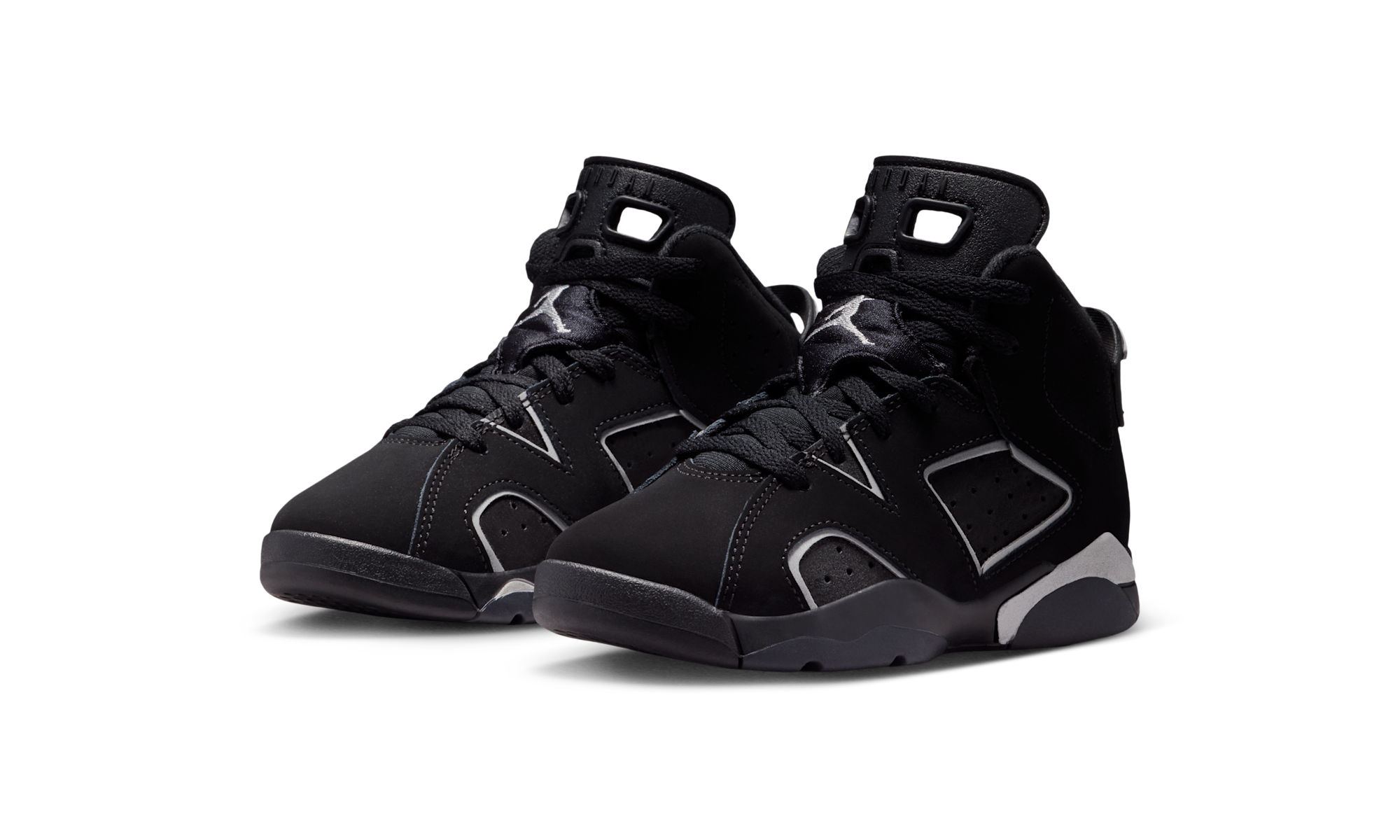 Air Jordan 6 Retro Black Multi-Color Reflect Silver