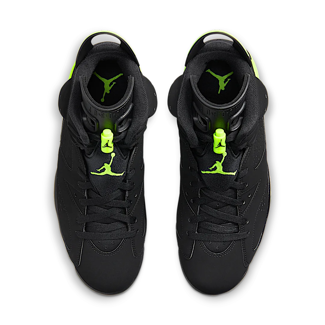 Air Jordan 6 Retro Electric Green, Black/Electric Green (CT8529-003 / 384665-003)