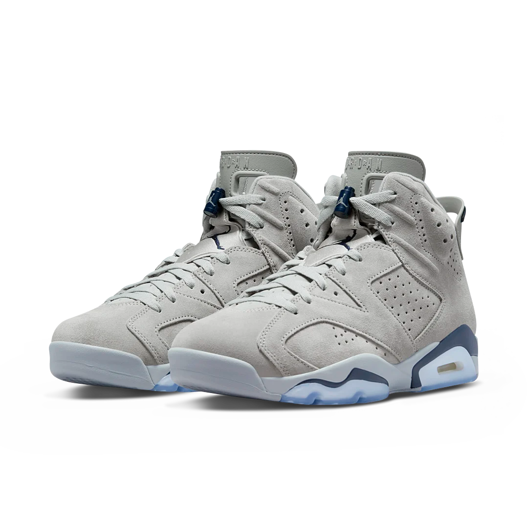 Air Jordan 6 Retro Georgetown (2022), Magnet/College Navy (CT8529-012 / 384665-012)
