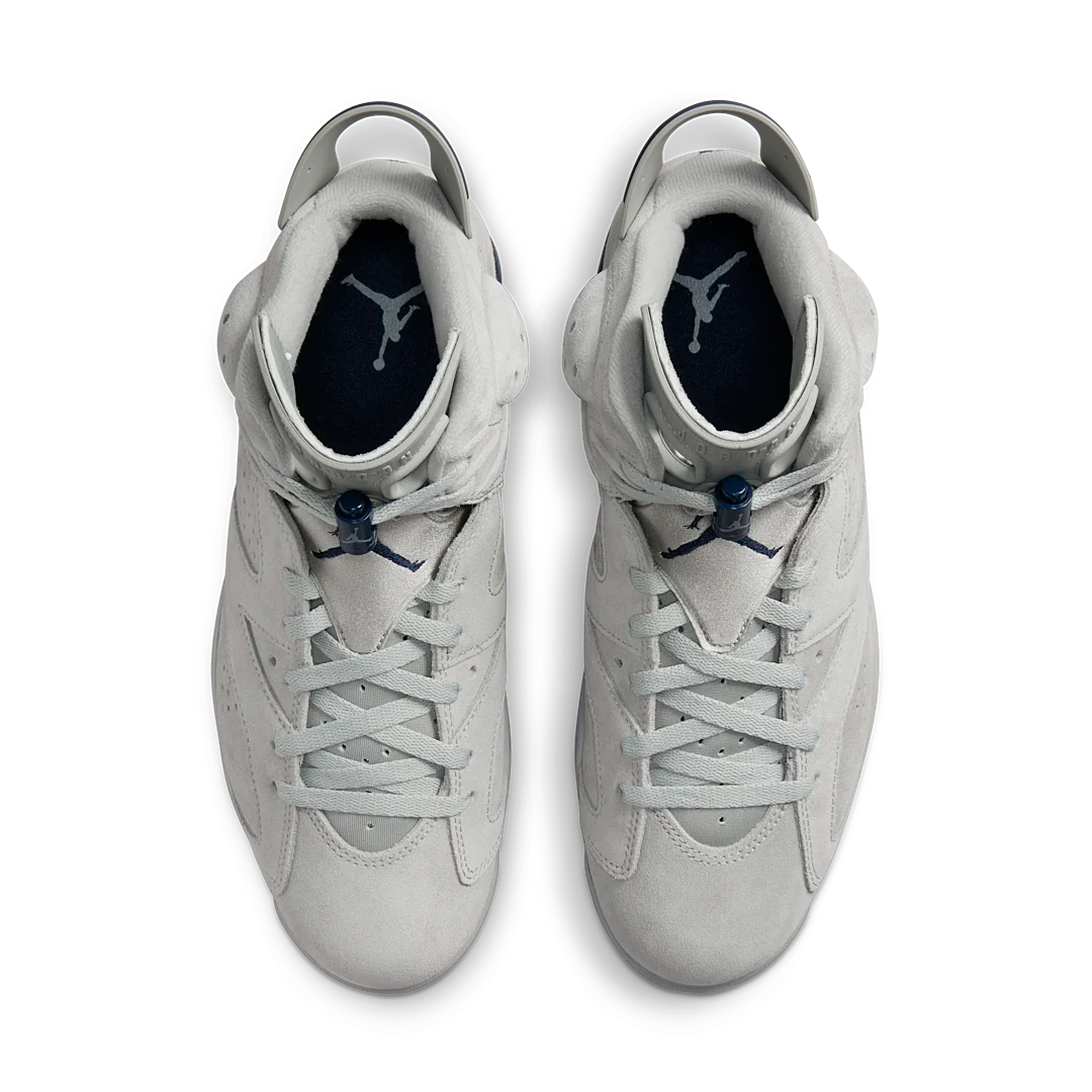Air Jordan 6 Retro Georgetown (2022), Magnet/College Navy (CT8529-012 / 384665-012)