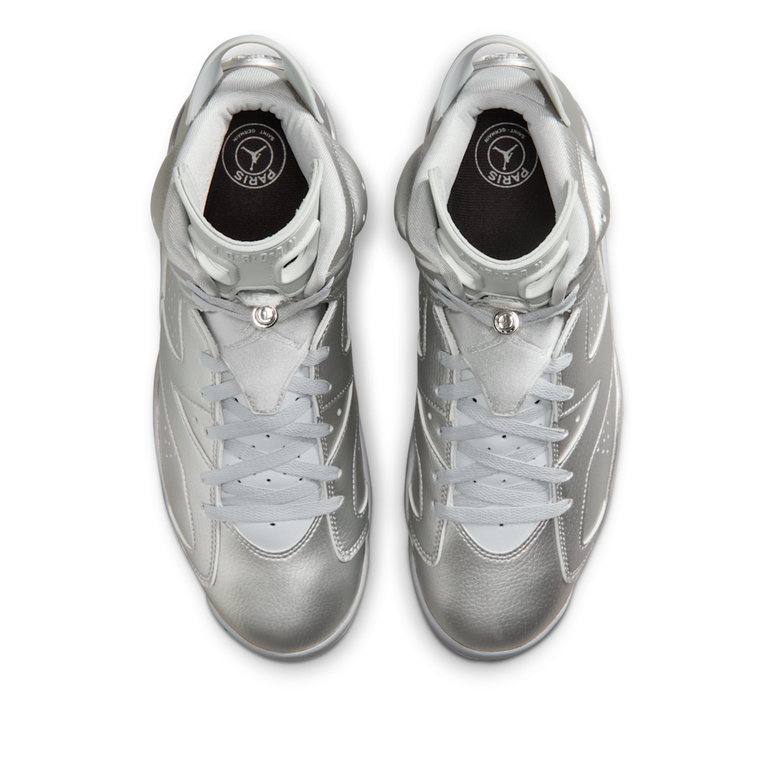 Air Jordan 6 Retro PSG Paris Saint-Germain Silver - Sneak