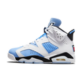 Air Jordan 6 Retro UNC White