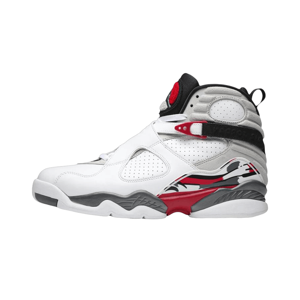 Air Jordan 8 Retro Bugs Bunny (2025), White/Black/True Red (305381-100)