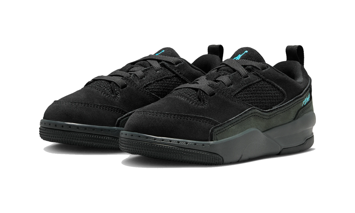 Air Jordan Flight Court Black Gamma Blue (PS)