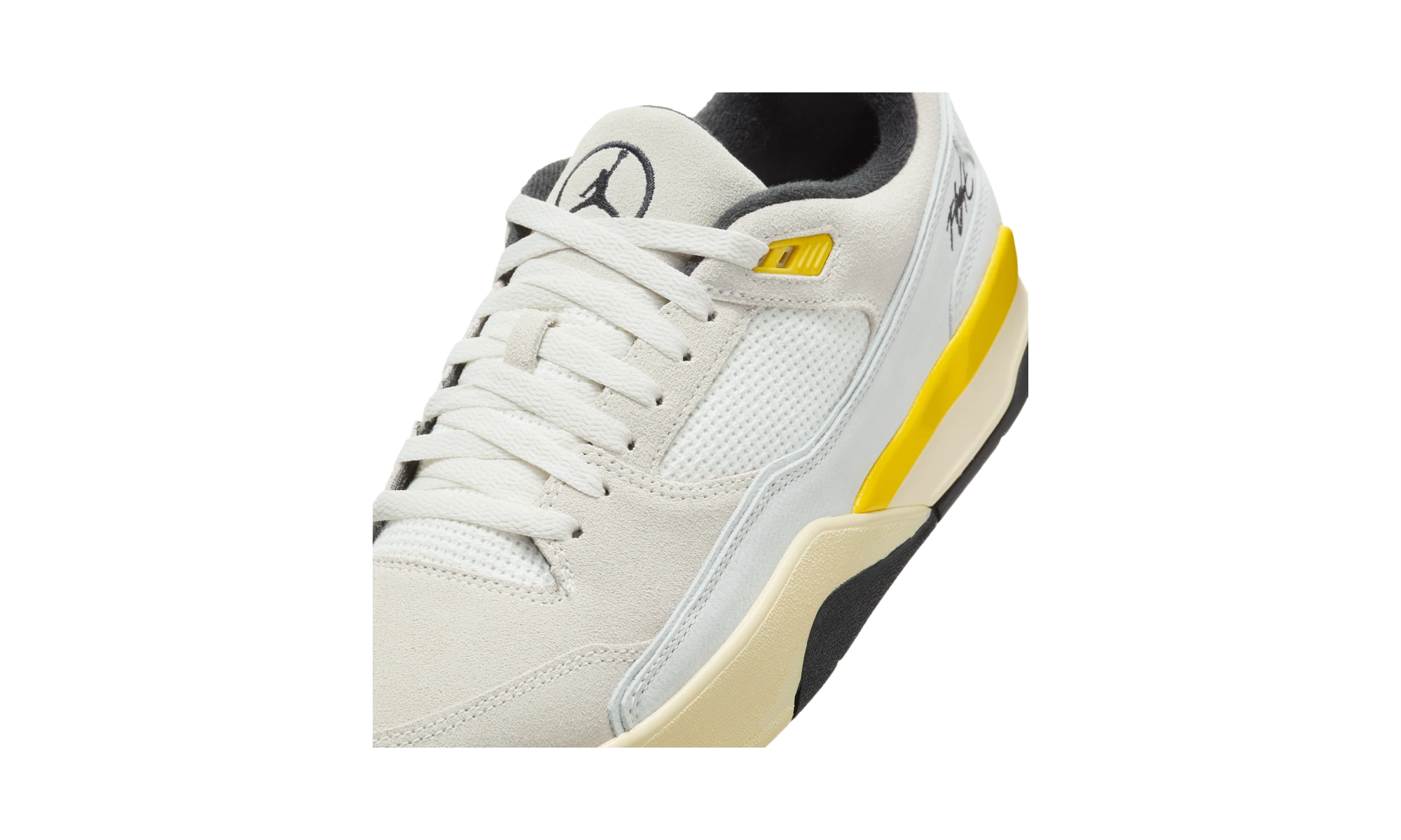 Air Jordan Flight Court Quai 54 Sail Tour Yellow