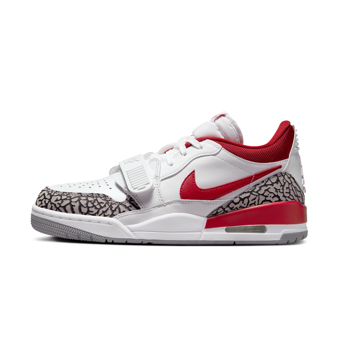 Air Jordan Legacy 312 Low White Cement Gym Red