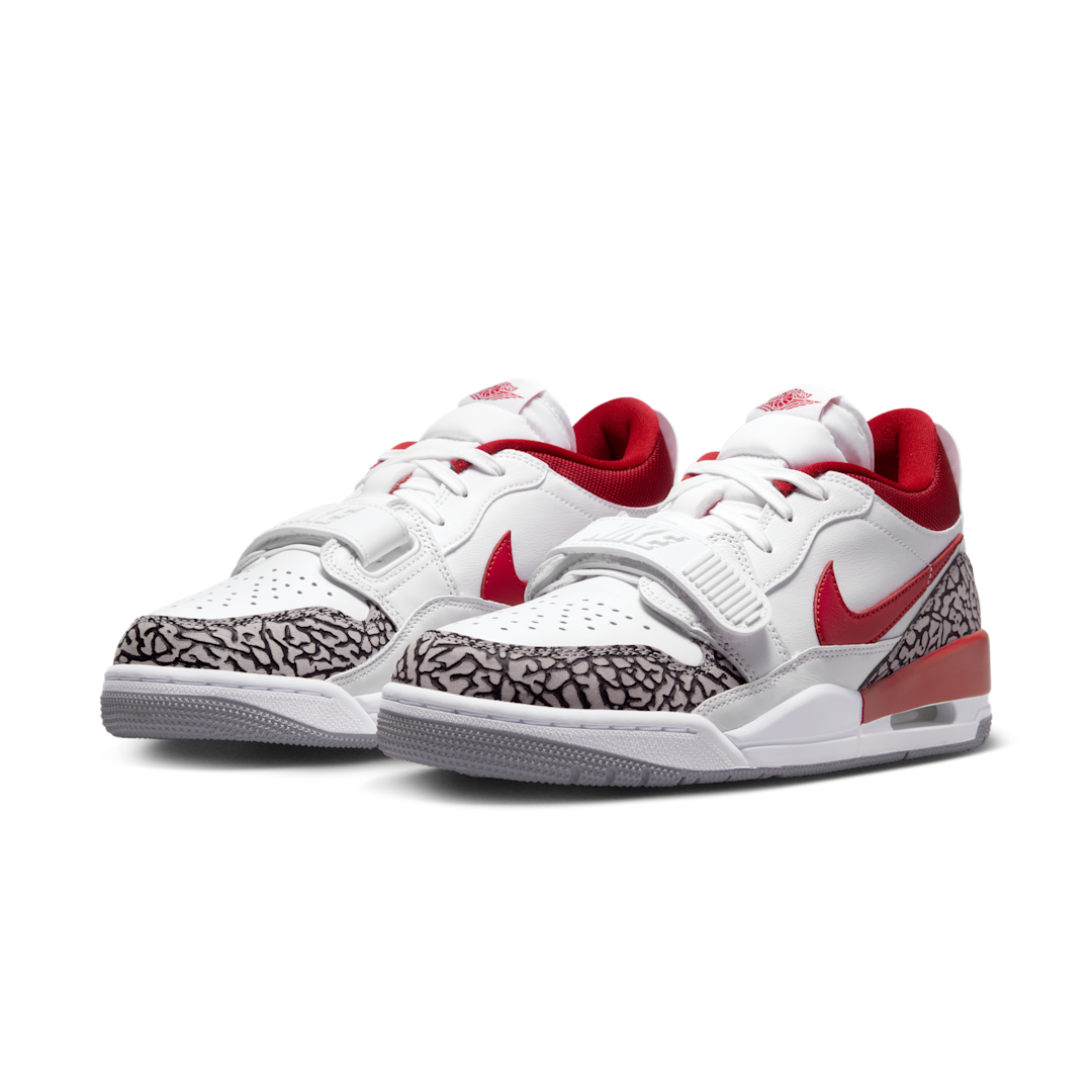 Air Jordan Legacy 312 Low White Cement Gym Red