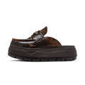 Air Jordan Mule Croc Velvet Brown