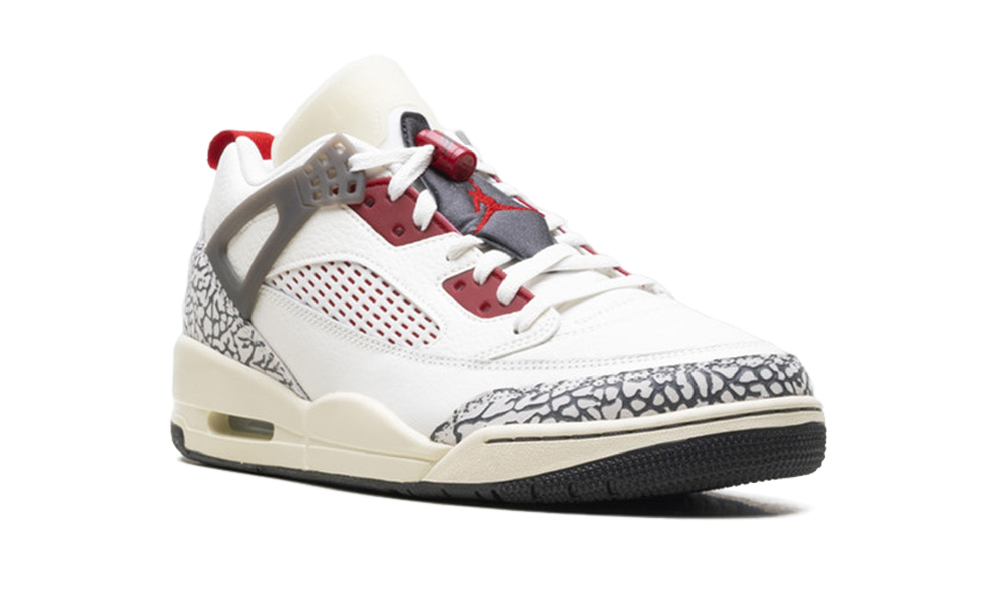 Air Jordan Spizike Low Sail Anthracite Coconut Milk Varsity Red