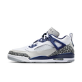 Air Jordan Spizike Low White Neutral Grey Anthracite Midnight Navy