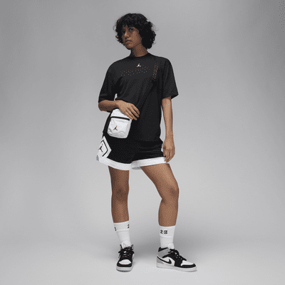 Air Jordan Sport Diamond Short-Sleeve Top Black/White