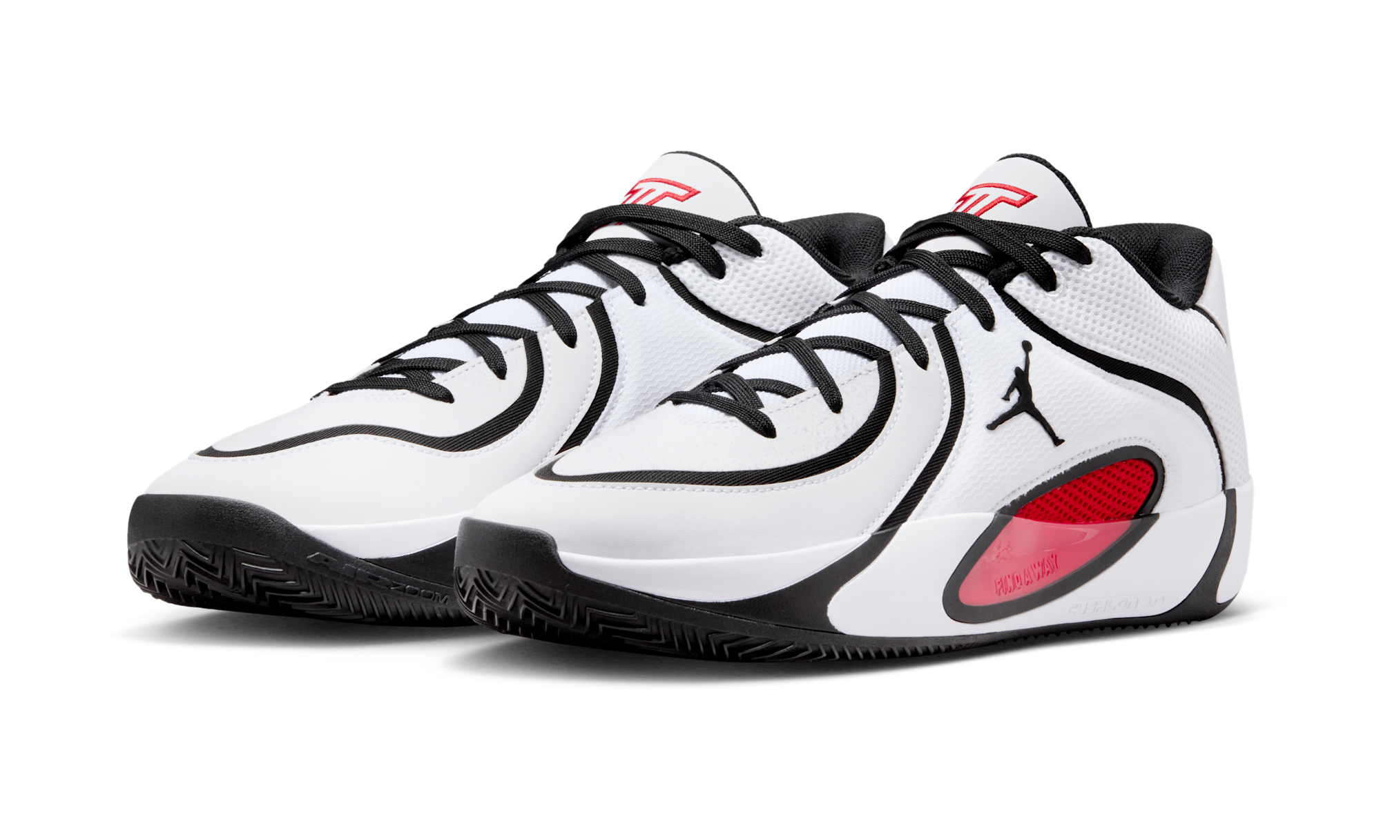 Air Jordan Tatum 4 White University Red
