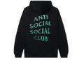 Anti Social Social Club Glitch Hoodie Black