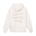 Anti Social Social Club Same But Different Ecru Hoodie