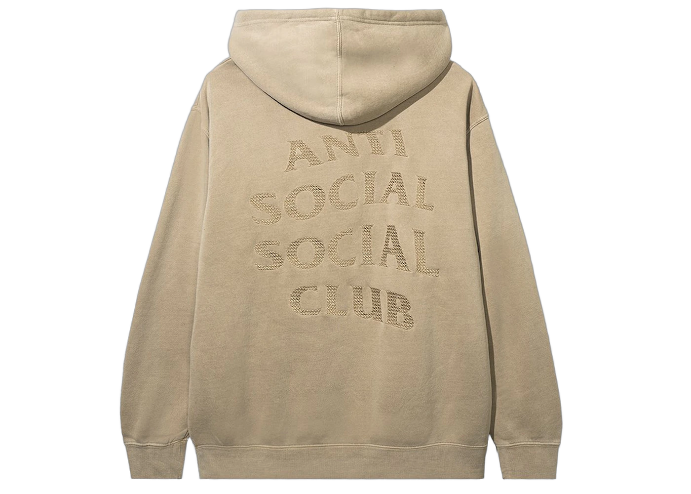Anti Social Social Club Tone Deaf Hoodie Sand