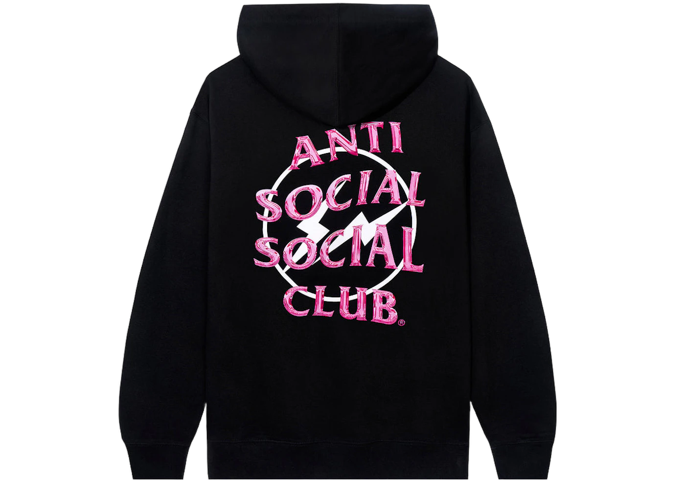 Anti Social Social Club x Fragment Precious Petals Hoodie (FW22) Black Pink