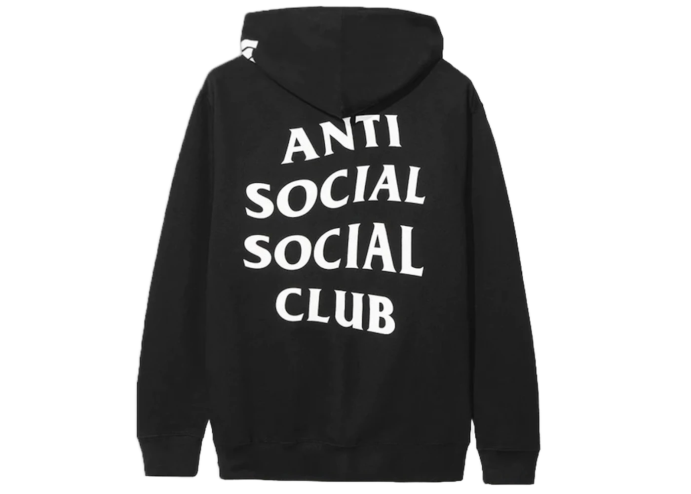 Anti Social Social Club x Undefeated Club Hoodie Black