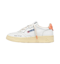 Autry Medalist DL White Peach Pink