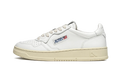 Autry Medalist Leather Low White
