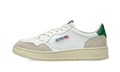 Autry Medalist Leather Low White Amazon Beige