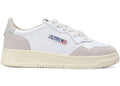 Autry Medalist Leather Low White Pelican
