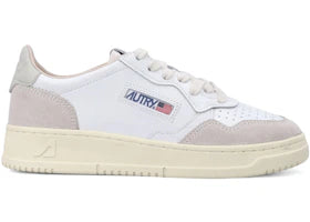 Autry Medalist Leather Low White Pelican