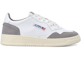 Autry Medalist Leather Low White Vapor
