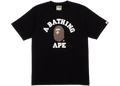 BAPE College T-Shirt Black