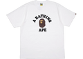 BAPE College T-Shirt White