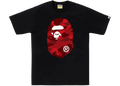 BAPE Color Camo Big Ape Head T-Shirt Black Red