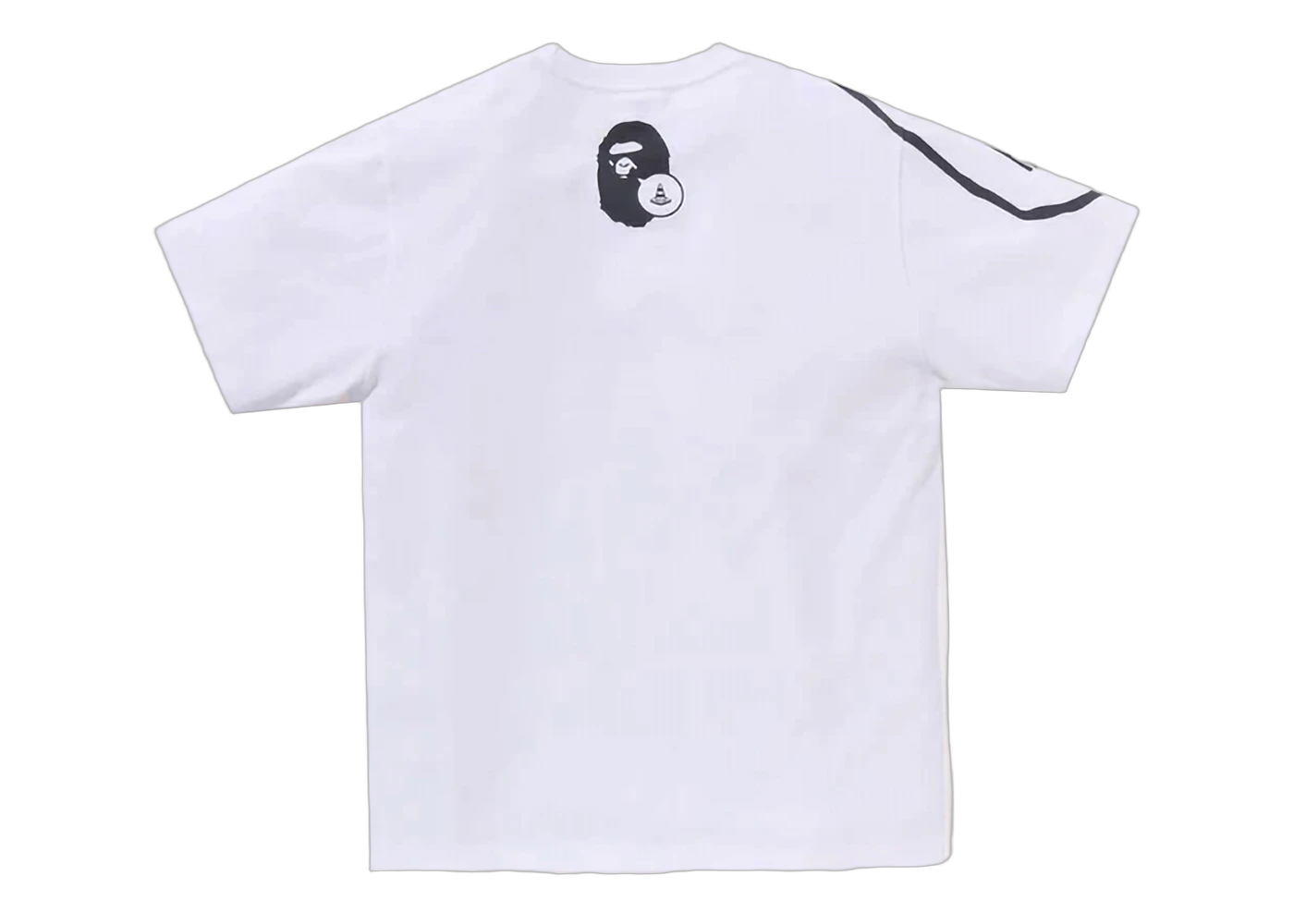 BAPE x Joshua Vides Ape Head Tee White