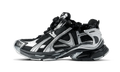 Balenciaga Runner Womens Black Silver