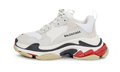Balenciaga Triple S White Black Red