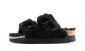 Birkenstock Arizona Big Buckle Shearling Black Gold