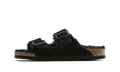 Birkenstock Arizona Shearling Suede Leather Black
