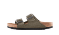 Birkenstock Arizona Soft Footbed Suede Leather Thyme Tonal