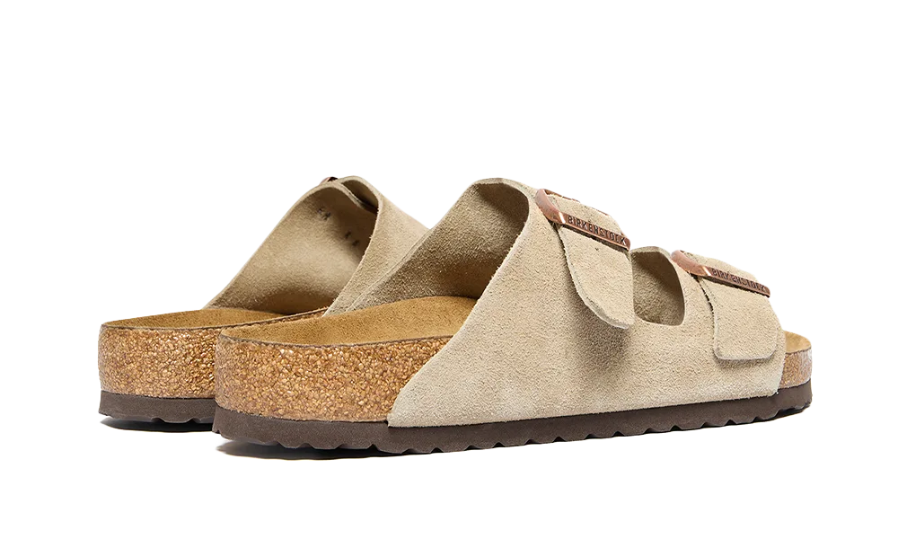 Birkenstock Arizona Soft Footbed Suede Taupe