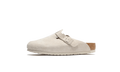 Birkenstock Boston Antique White Suede