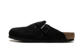 Birkenstock Boston Soft Footbed Suede Black