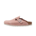 Birkenstock Boston Soft Footbed Suede Pink Clay